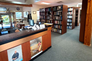Elk Valley Library Front Desk