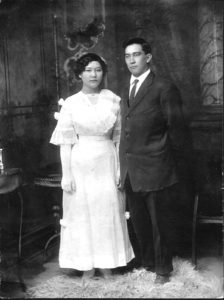 Archival photo of Frank and Ethel Gorbets